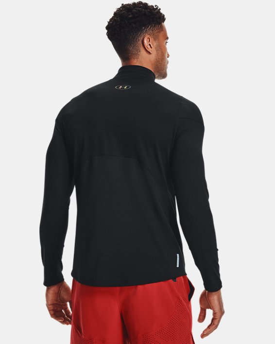 Herren UA RUSH™ ColdGear® Shirt mit Stehkragen, Black, pdpMainDesktop image number 1